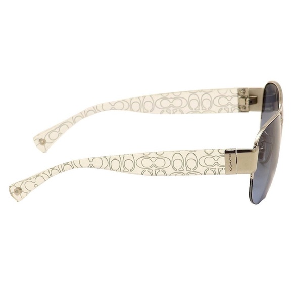 Coach Silver and Gray Sunglasses - Picture 4 of 8